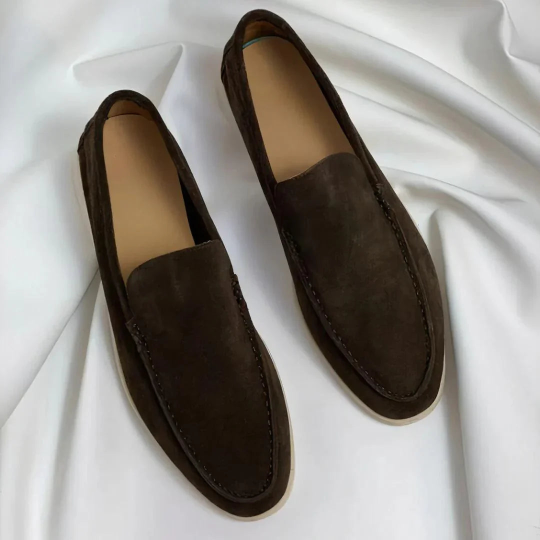 Rivano | Elegantní semišové mokasíny