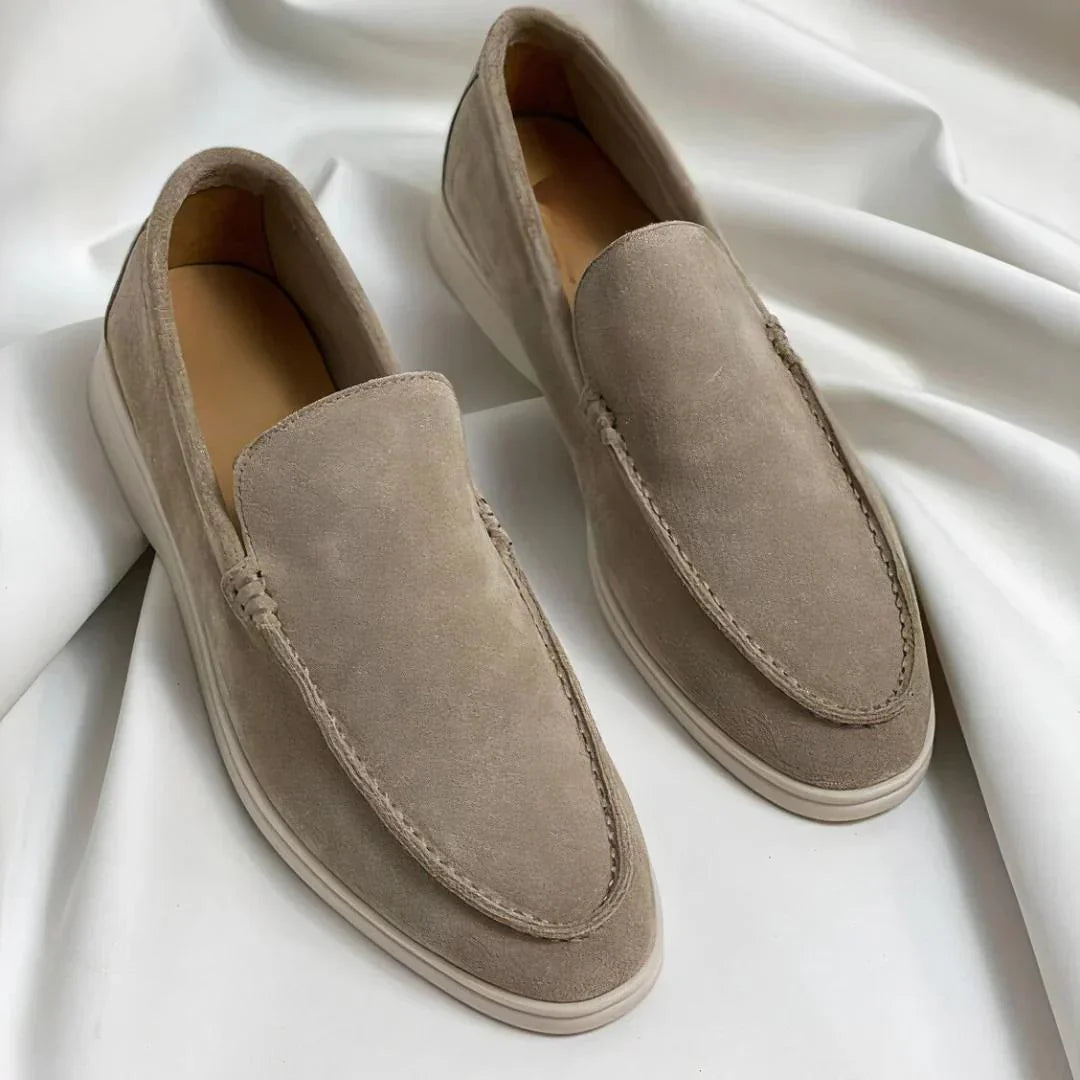 Rivano | Elegantní semišové mokasíny