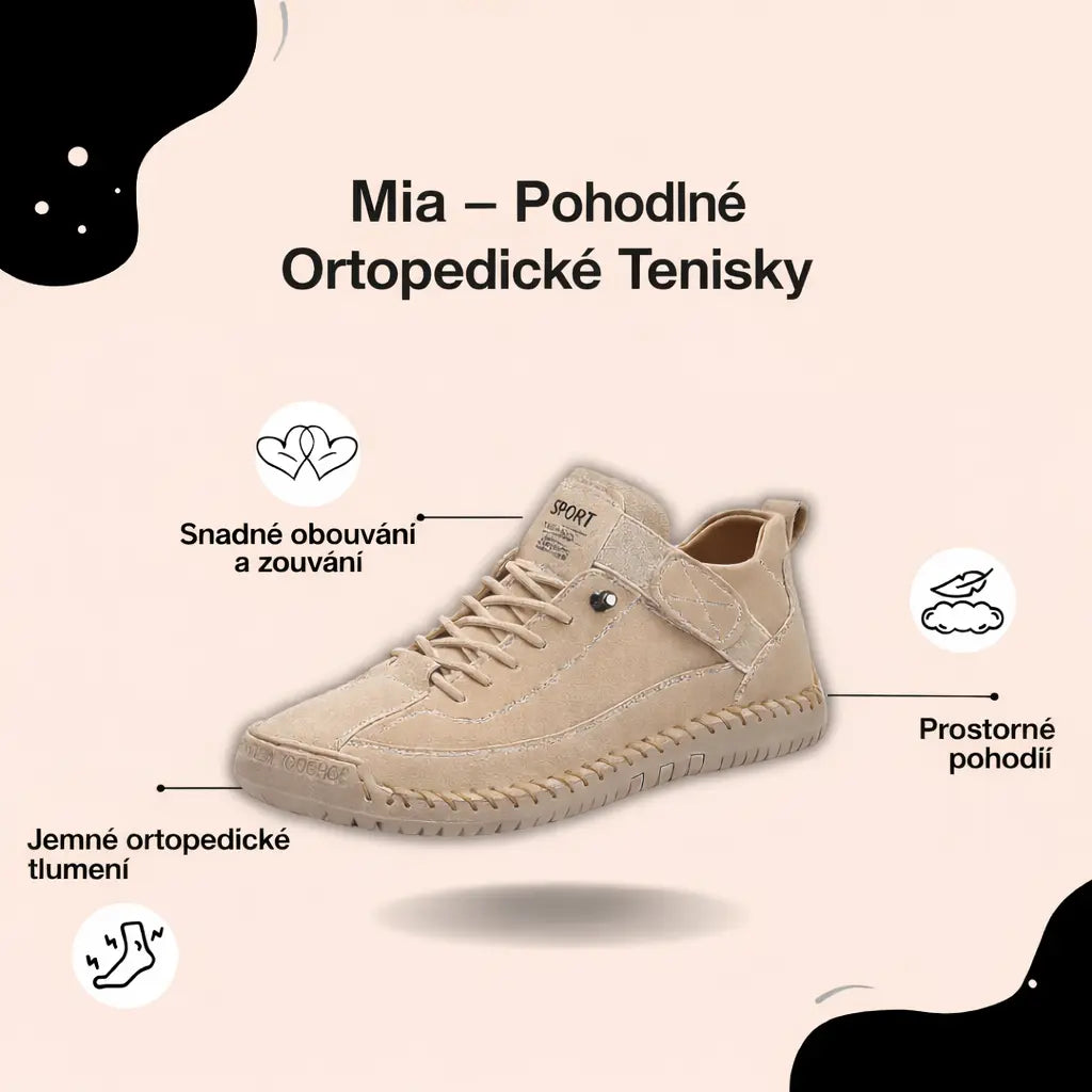Mia | Pohodlné & Bezbolestné Ortopedické Tenisky