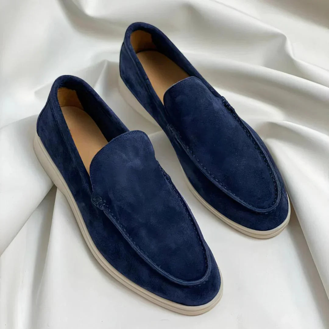Rivano | Elegantní semišové mokasíny