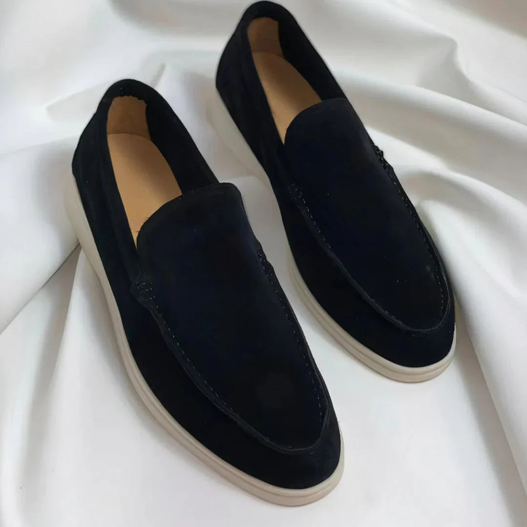 Rivano | Elegantní semišové mokasíny