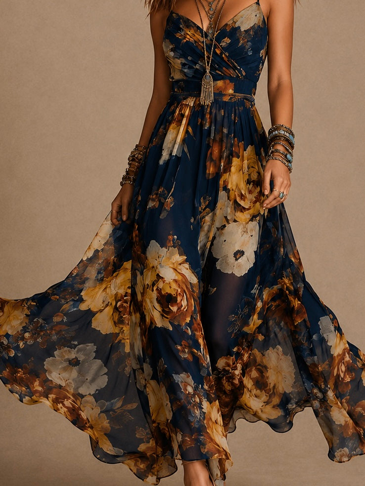HANA | Maxi šaty na ramínka