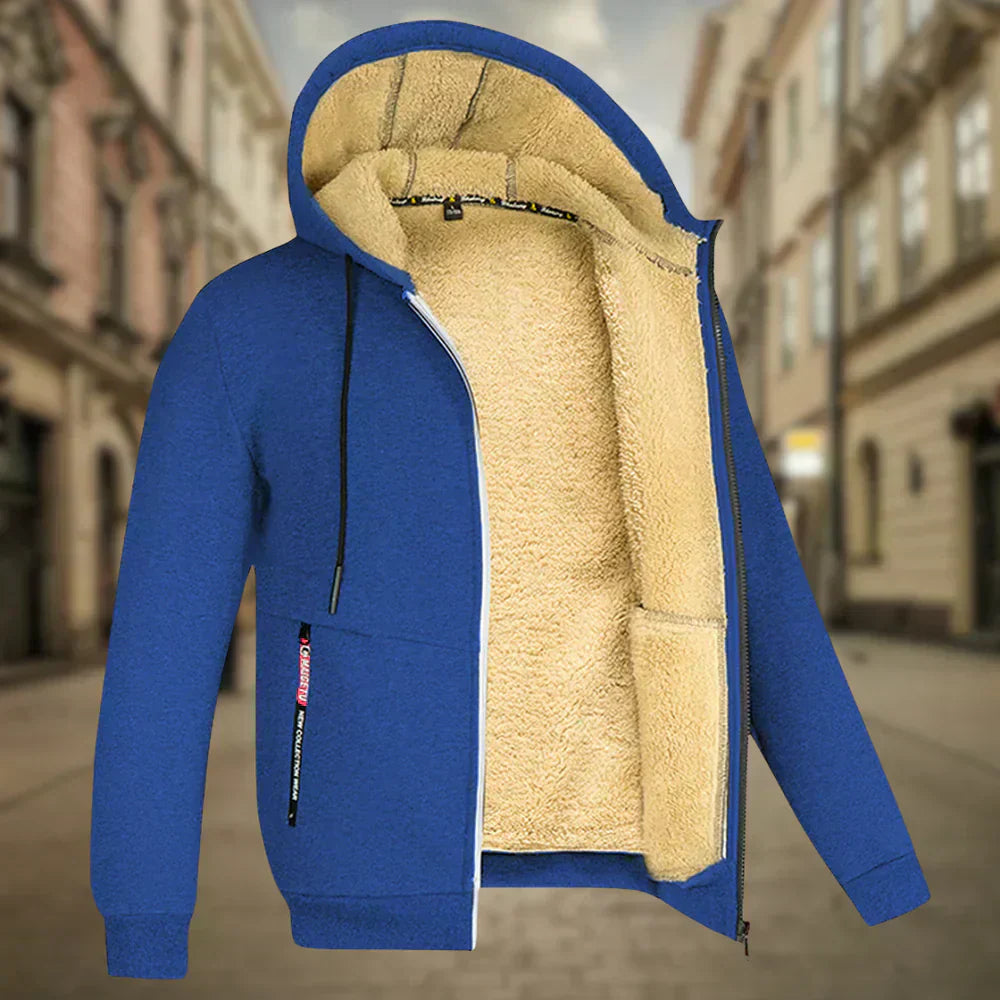 Mason™ | Pánská fleece mikina s kapucí