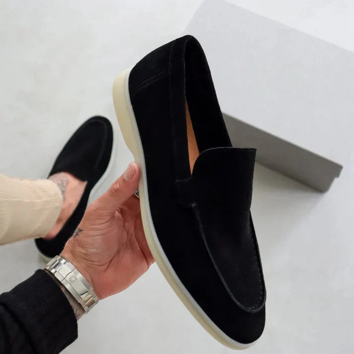 Rivano | Elegantní semišové mokasíny